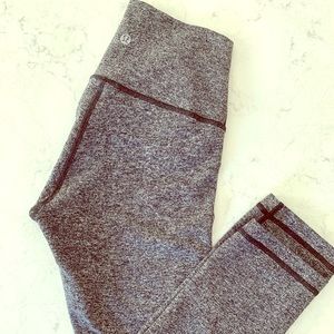 Lululemon Medium-rise  Gray Legging